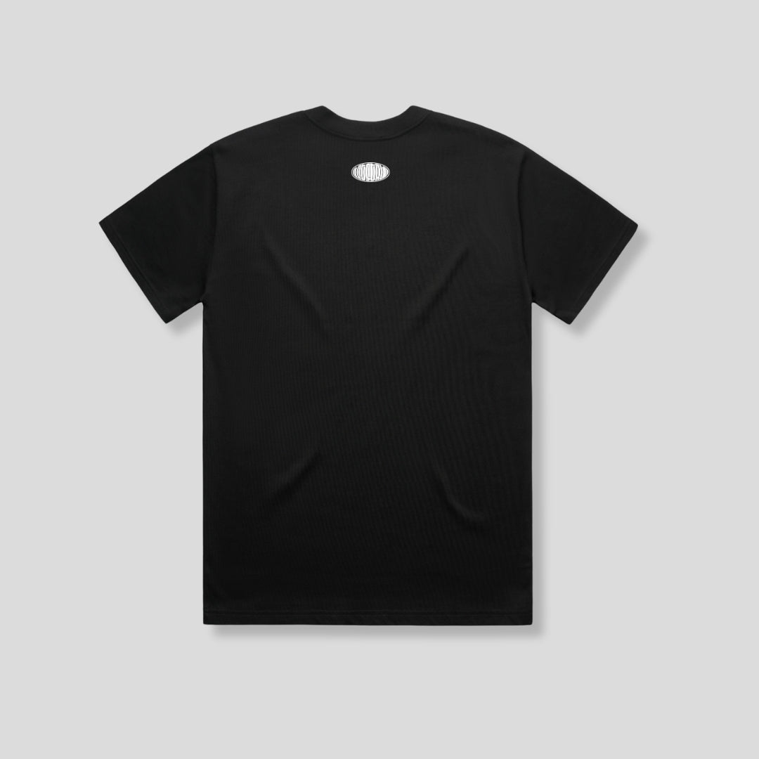 Heavy Black T 2 - Philosophy White