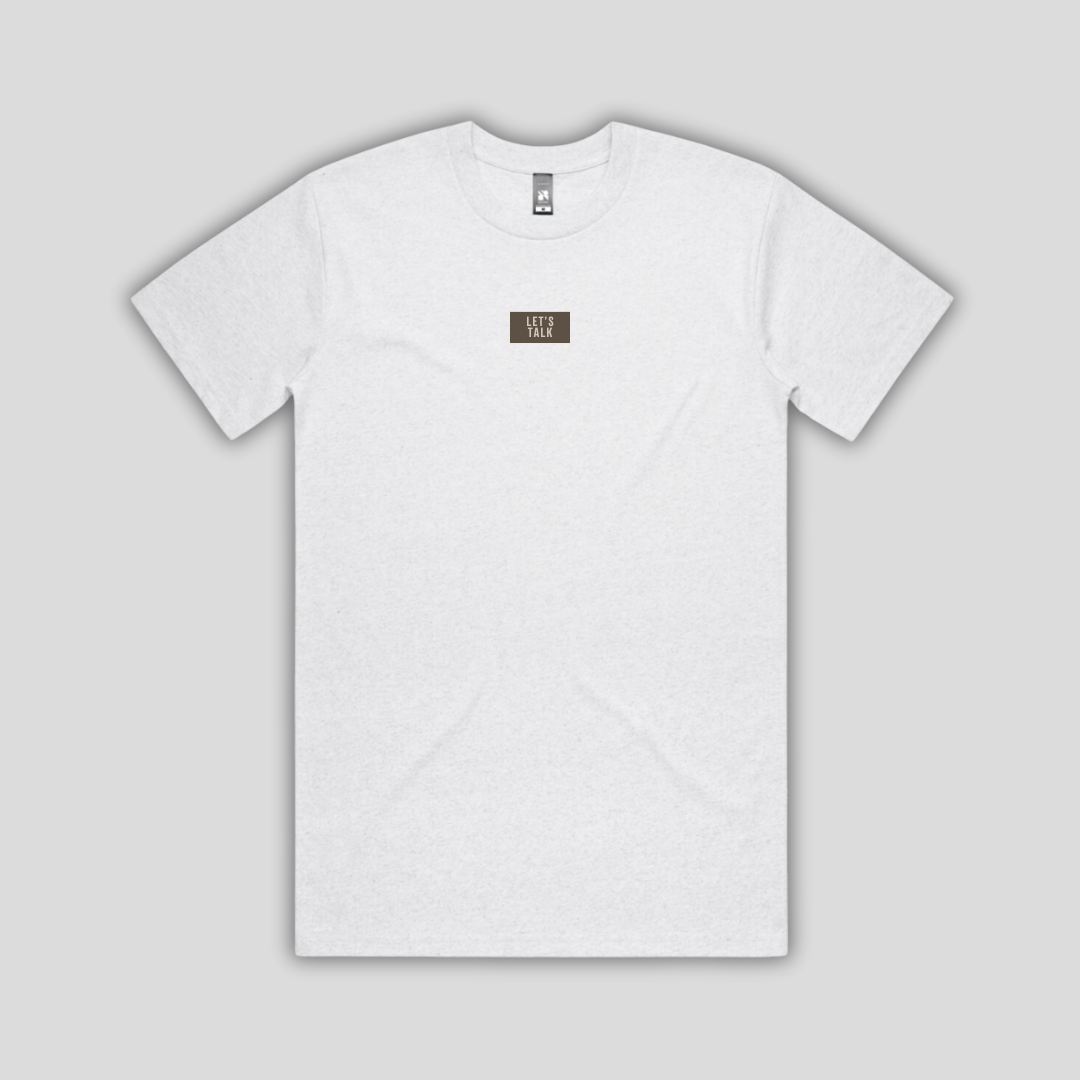 TTT Lets Talk Box White T-Shirt