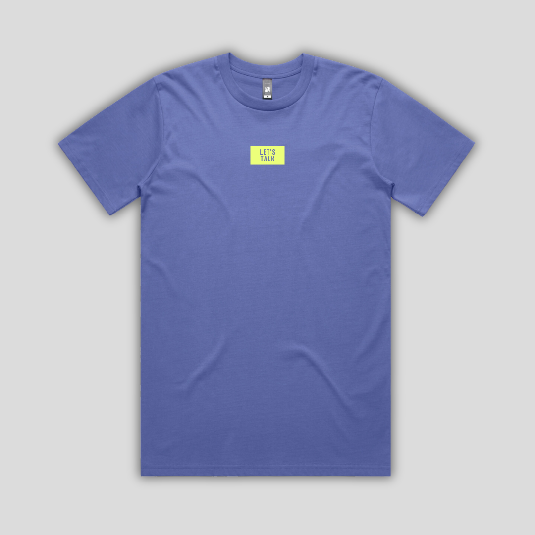 TTT Lets Talk Box Blue T-Shirt