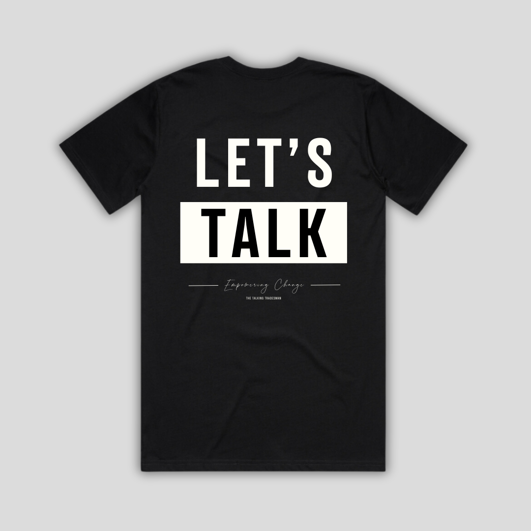 TTT Lets Talk Box Black T-Shirt