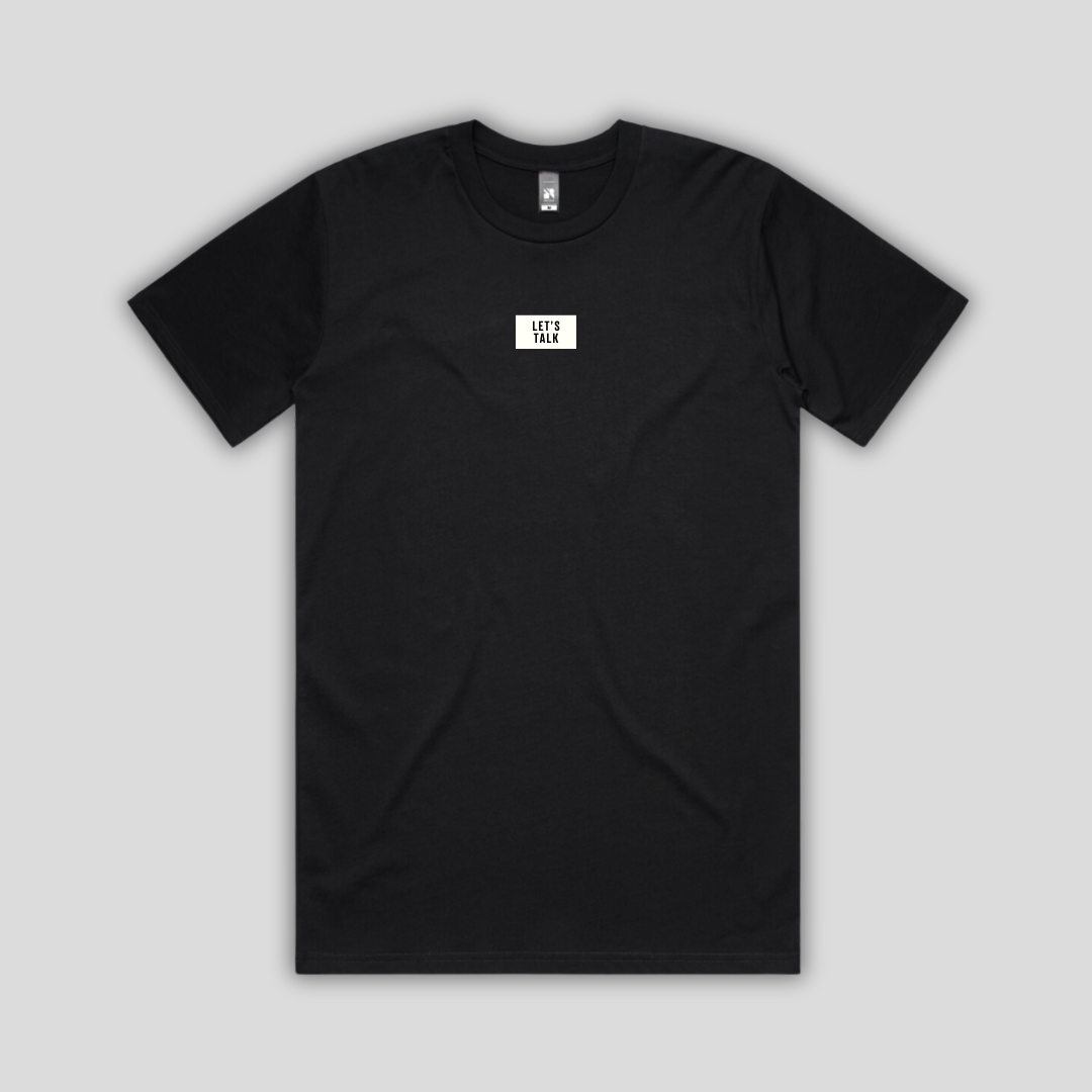 TTT Lets Talk Box Black T-Shirt