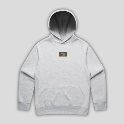 TTT Lets Talk Athletic Grey Hoodie