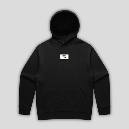 TTT Lets Talk Box Black Hoodie (Staff)