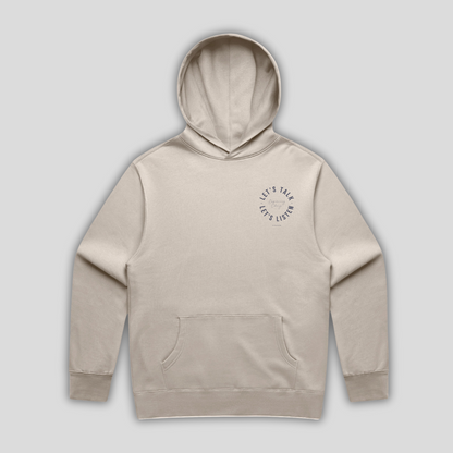 TTT Lets Talk & Listen Box Bone Hoodie