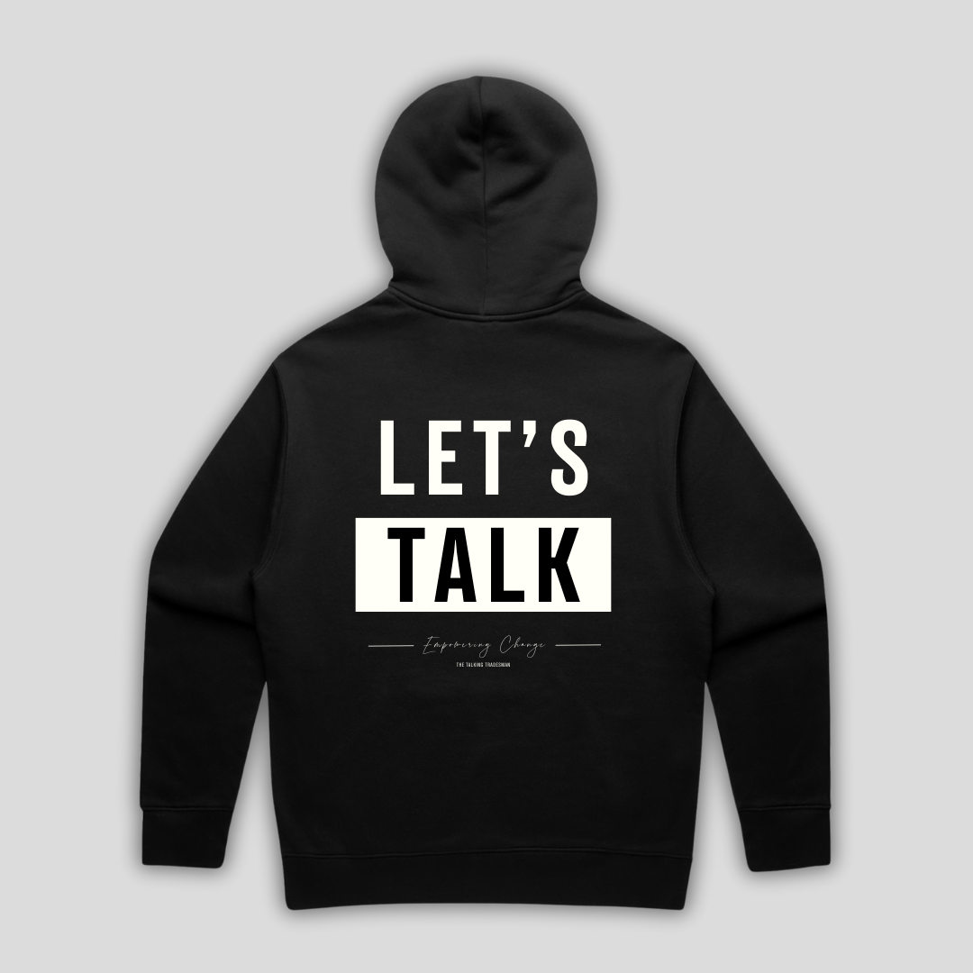 TTT Lets Talk Box Black Hoodie (Staff)
