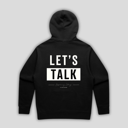 TTT Lets Talk Box Black Hoodie (Staff)